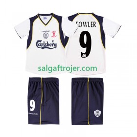 Liverpool FOWLER 9 LWP 2001 Fodboldtrøjer Retro Udebanesæt 2002 Kort ærmer
